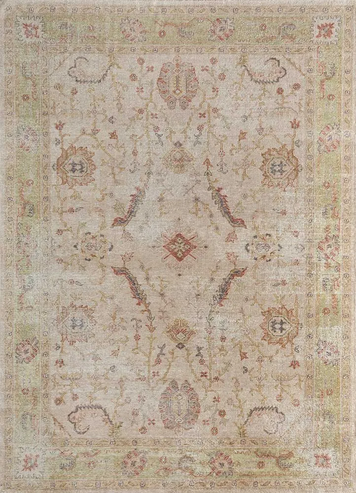 Wollteppich - 60 x 90 cm - beige