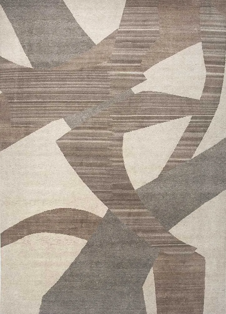Wollteppich - 240 x 300 cm - creme