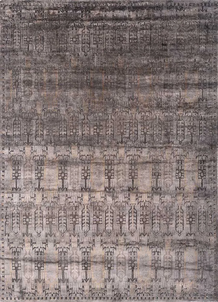 Designer Teppich - 240 x 300 cm - grau