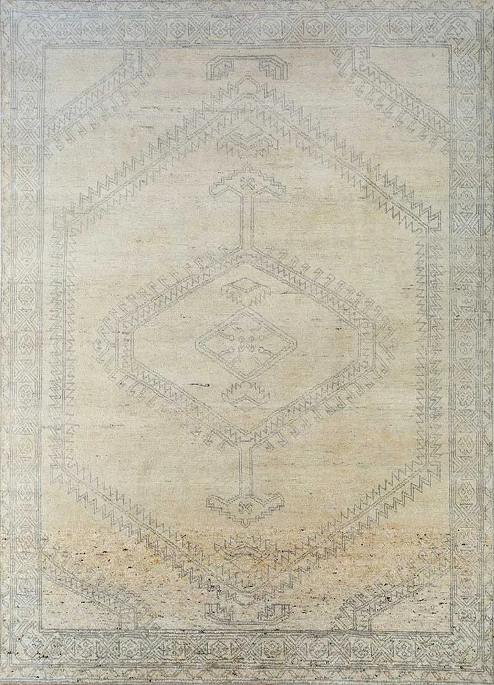 Wollteppich - 240 x 300 cm - creme
