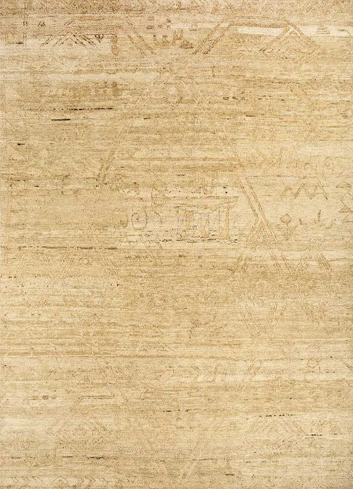 Wollteppich - 180 x 270 cm - creme