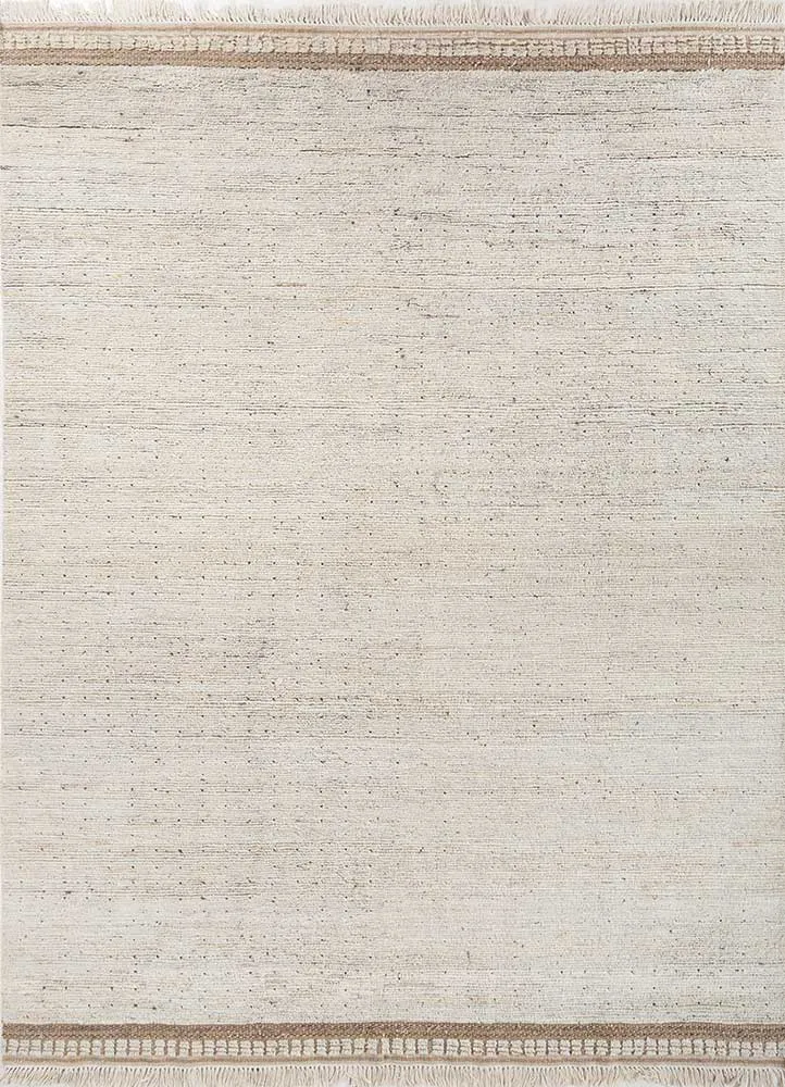 Wollteppich - 120 x 180 cm - creme