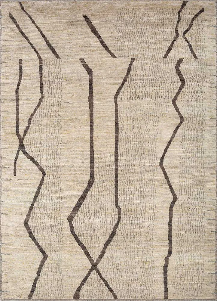 Wollteppich - 240 x 300 cm - creme