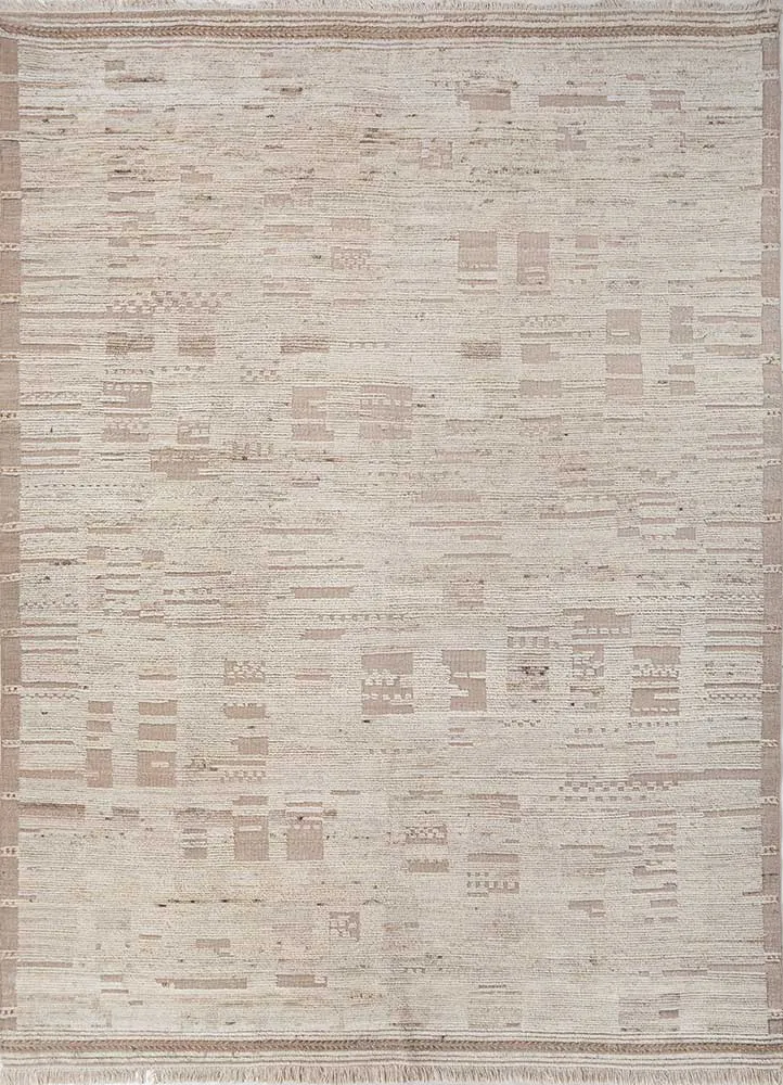 Wollteppich - 240 x 300 cm - creme