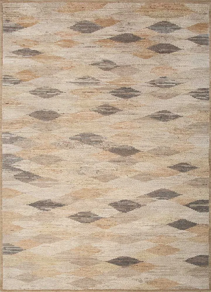 Wollteppich - 240 x 300 cm - gold