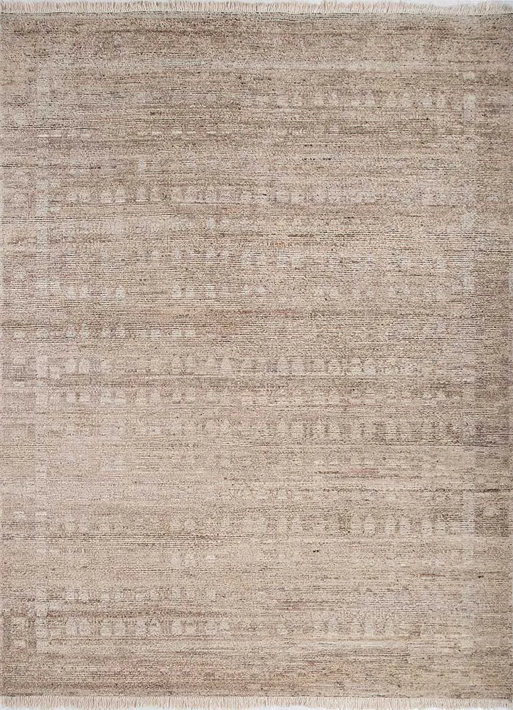 Wollteppich - 240 x 300 cm - beige