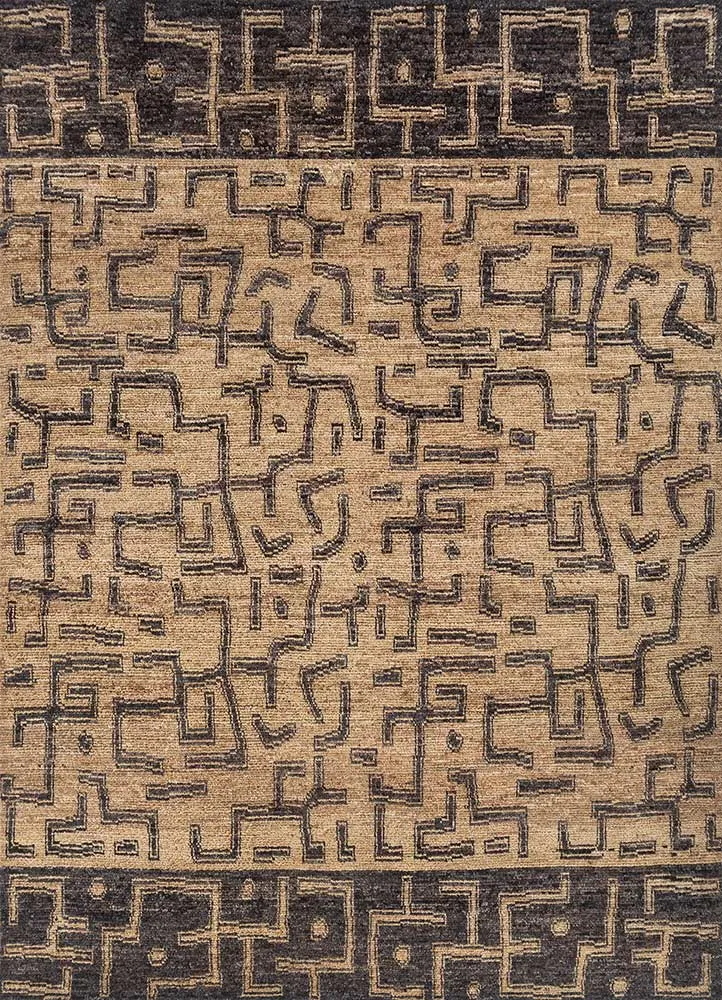 Wollteppich - 240 x 300 cm - beige