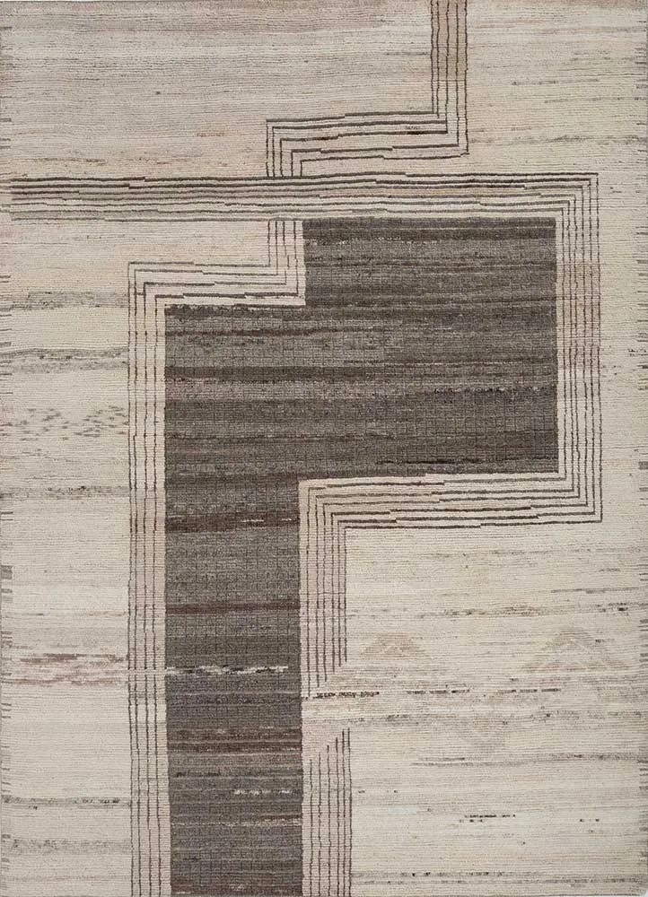 Wollteppich - 240 x 300 cm - creme