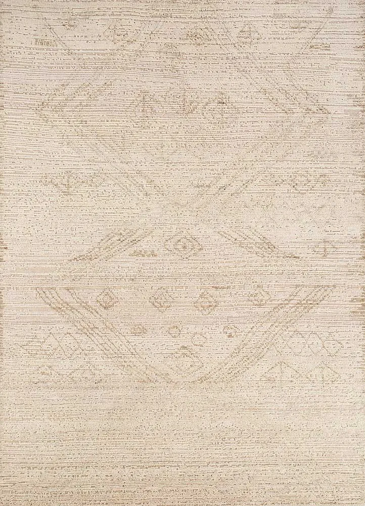 Wollteppich - 180 x 270 cm - creme