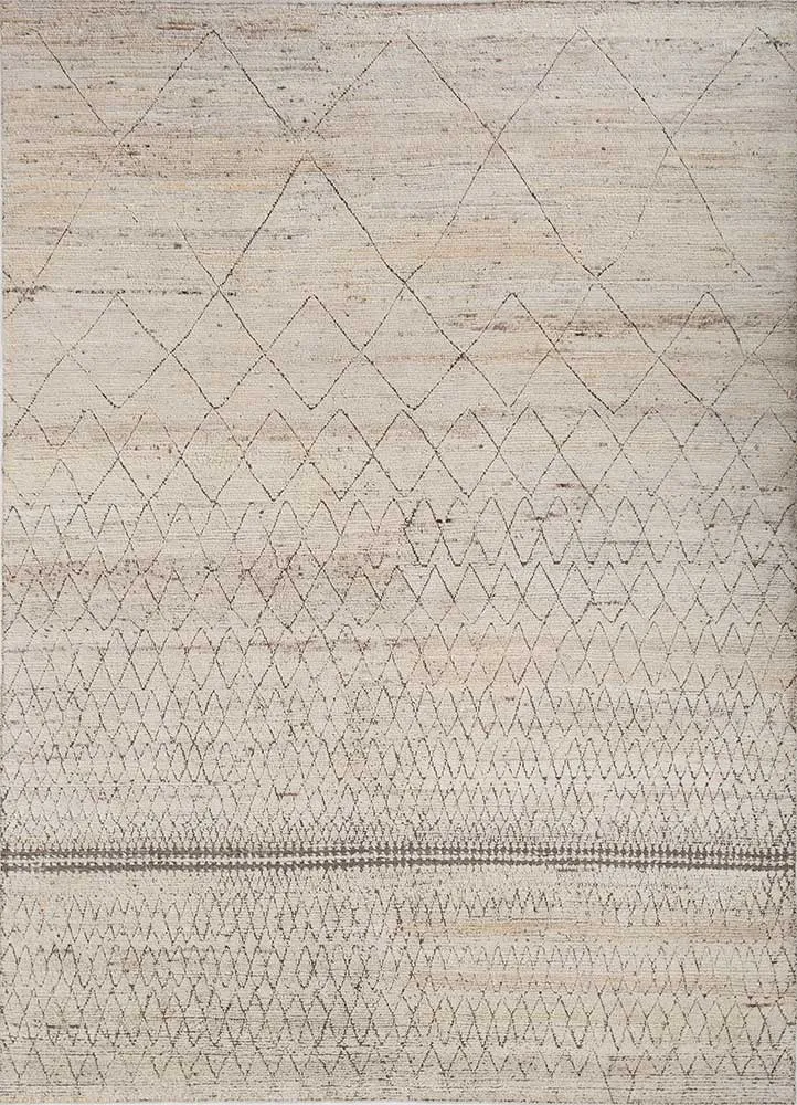 Wollteppich - 240 x 300 cm - gold
