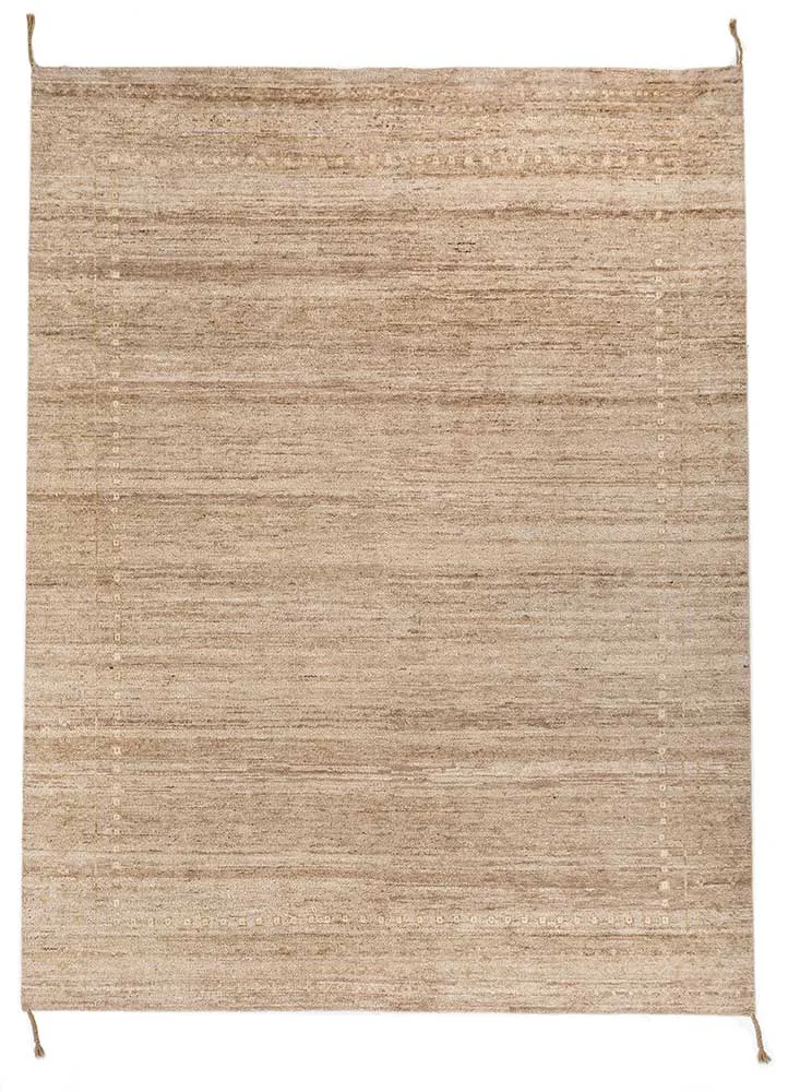 Wollteppich - 240 x 300 cm - beige