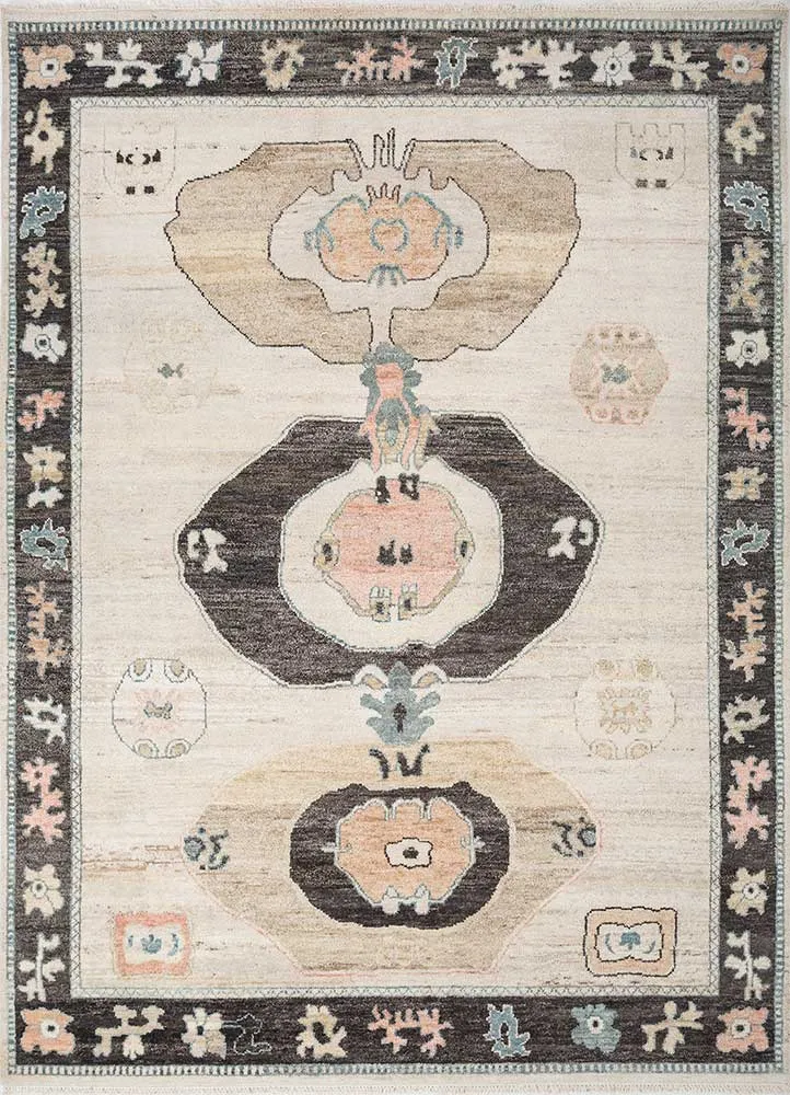 Wollteppich - 240 x 300 cm - creme