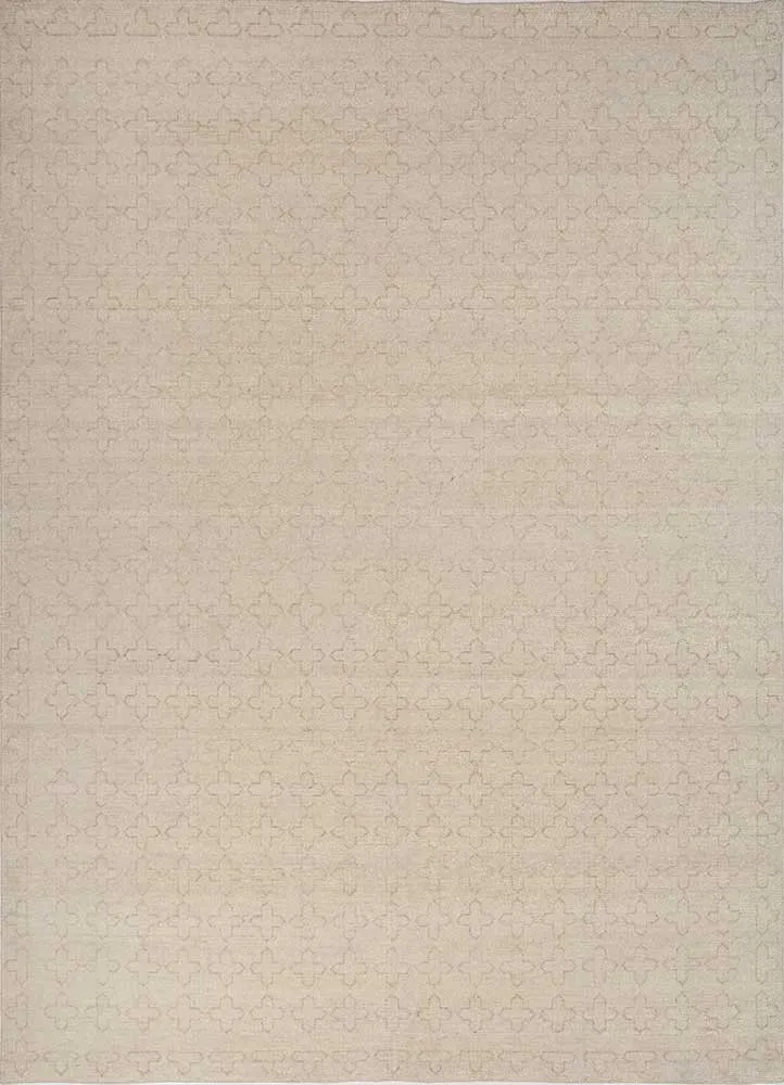 Wollteppich - 240 x 300 cm - creme