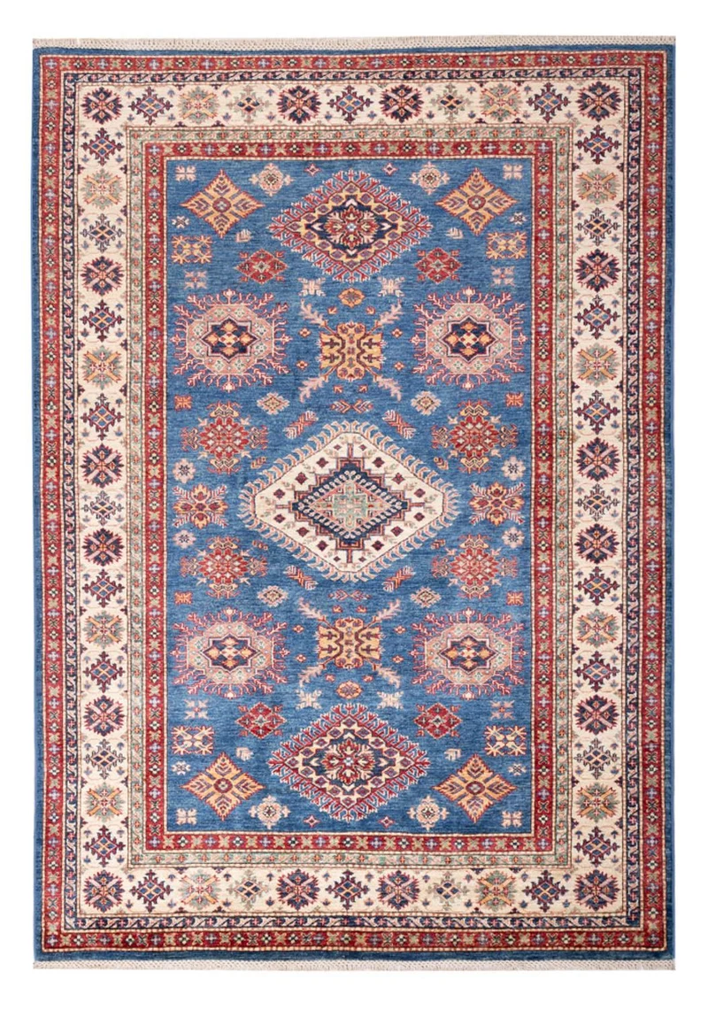 Ziegler Teppich - Kazak - 170 x 248 cm - blau