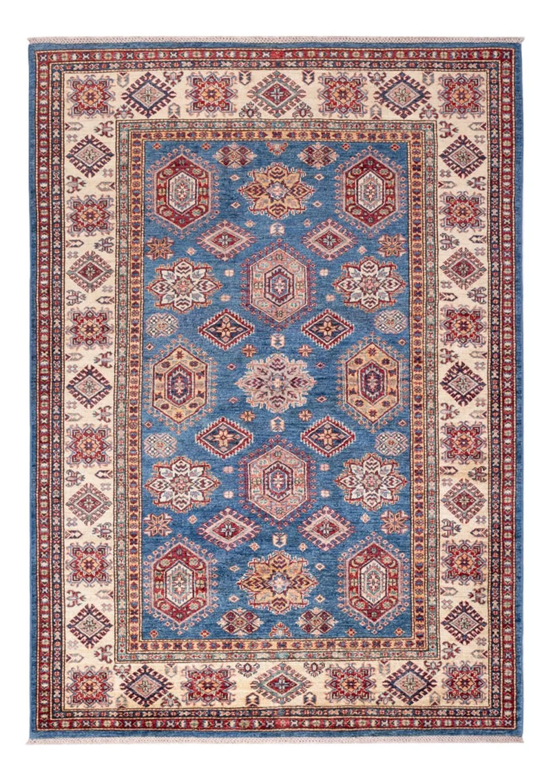 Ziegler Teppich - Kazak - 167 x 239 cm - blau