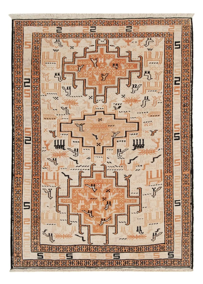 Kelim Seide Teppich 71x100cm