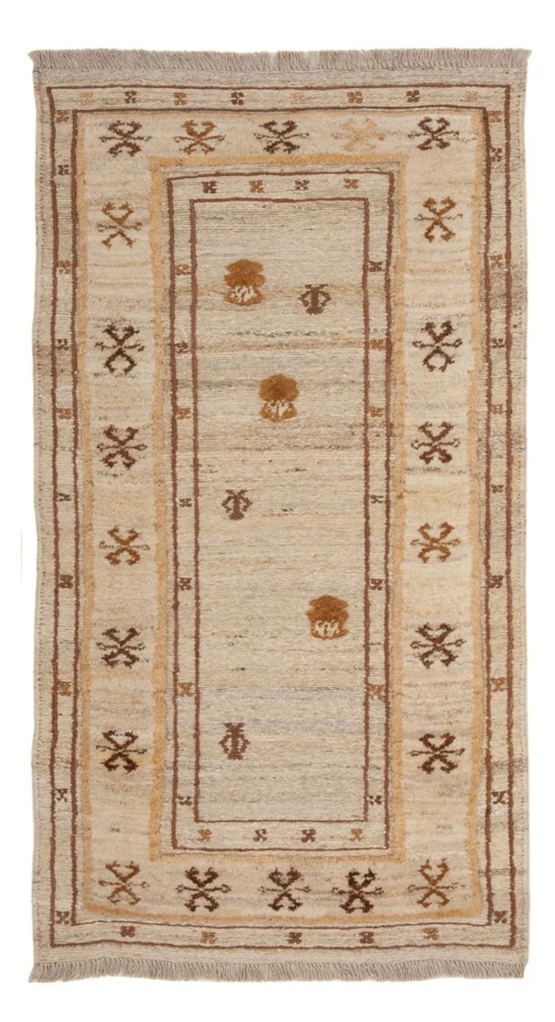 Gabbeh Persisch Teppich 73x142cm - Perserteppich Wollteppich