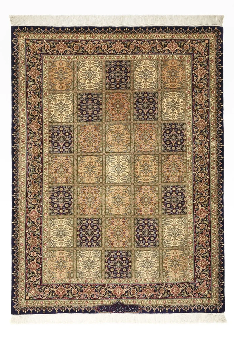 Täbriz - 50 Raj Teppich 115x160cm - Perserteppich