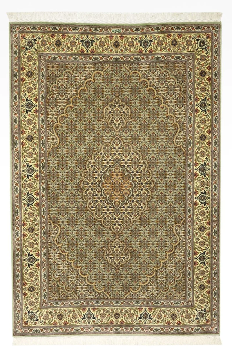 Täbriz - 50 Raj Teppich 101x150cm - Perserteppich