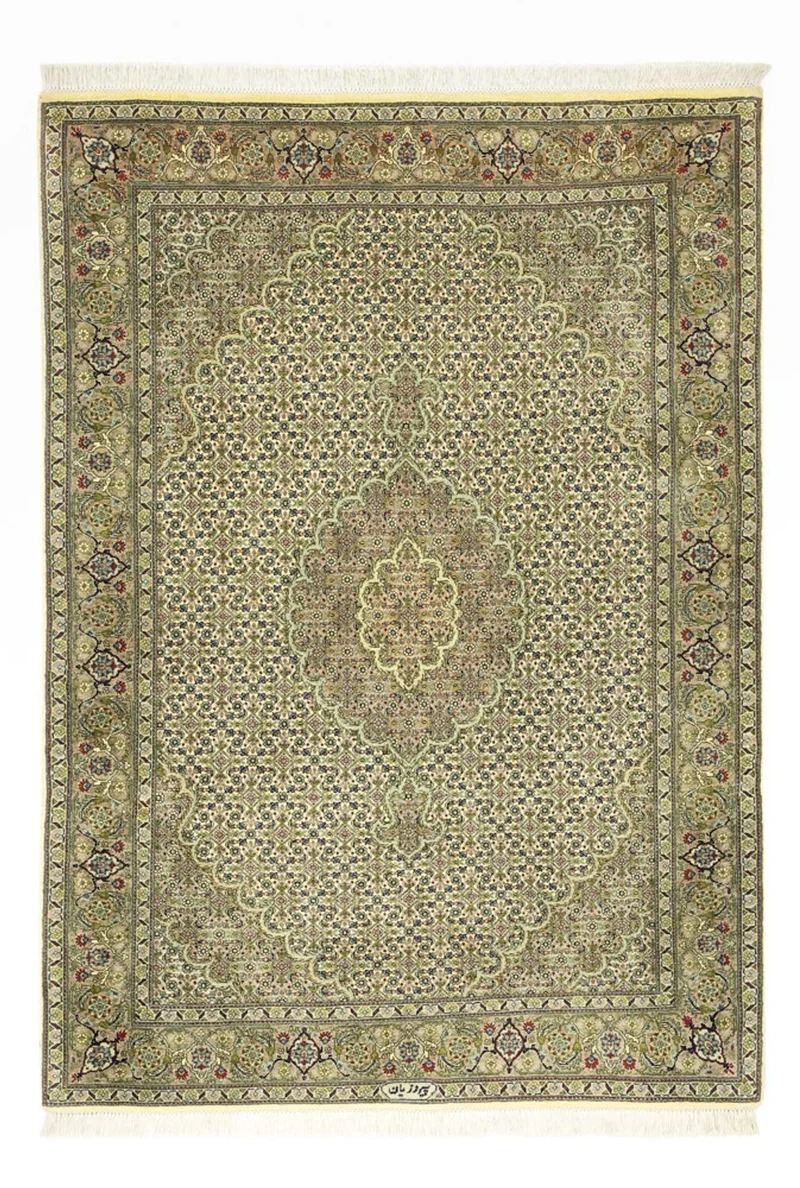 Täbriz - 50 Raj Teppich 105x148cm - Perserteppich