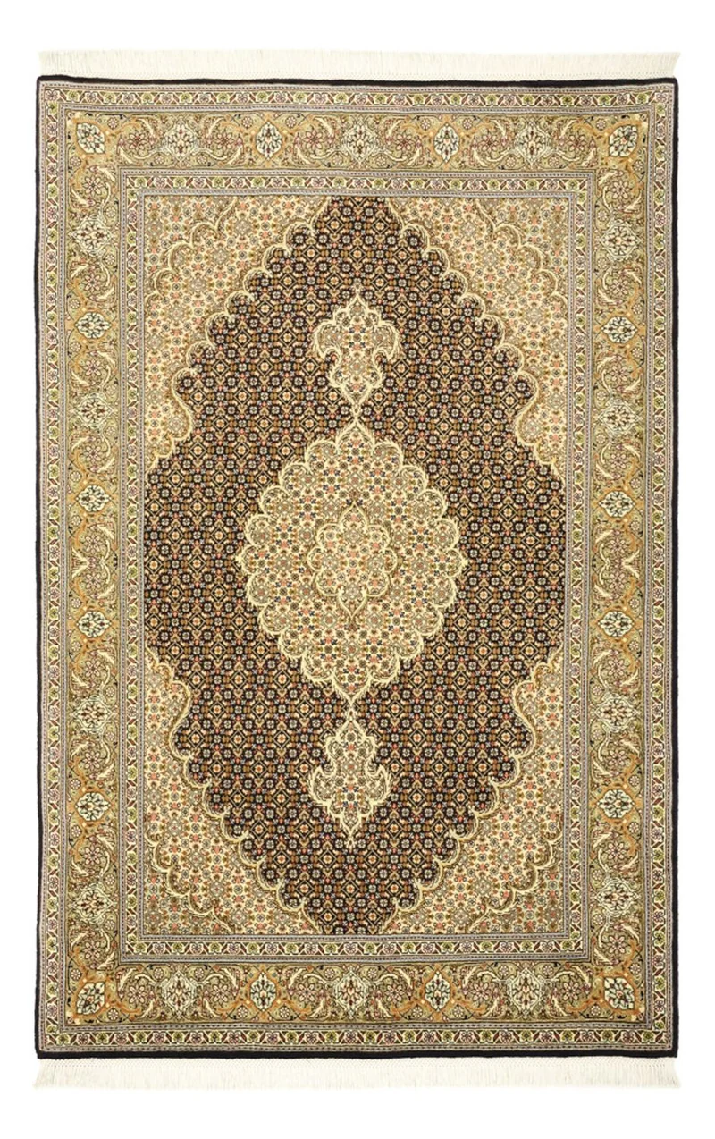 Täbriz - 50 Raj Teppich 102x154cm - Perserteppich