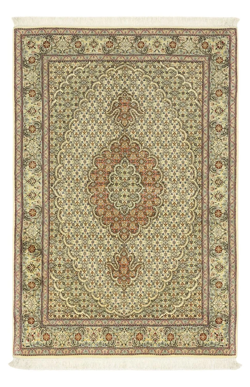 Täbriz - 50 Raj Teppich 102x150cm - Perserteppich
