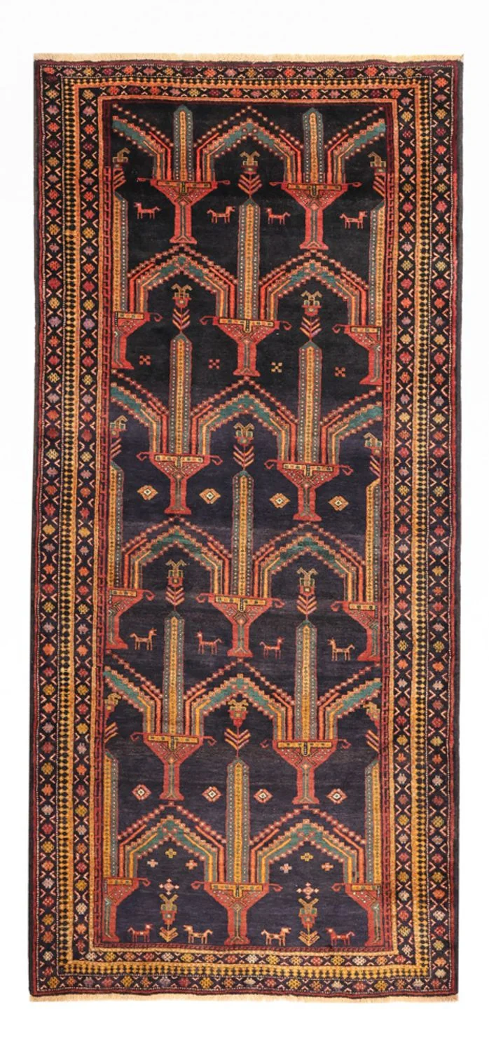 Belutsch Teppich 125x274cm - Orientteppich
