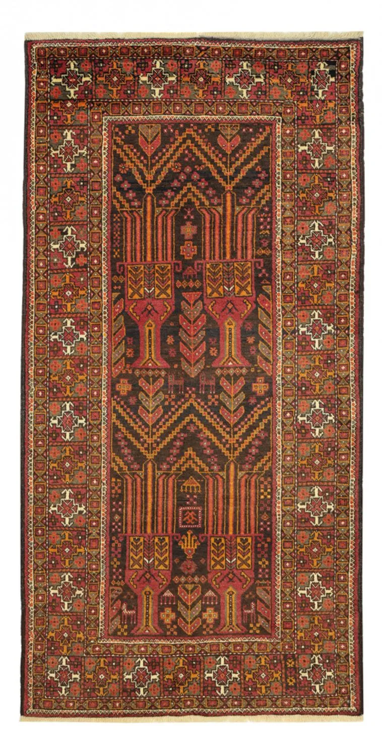 Belutsch Teppich 102x211cm - Orientteppich