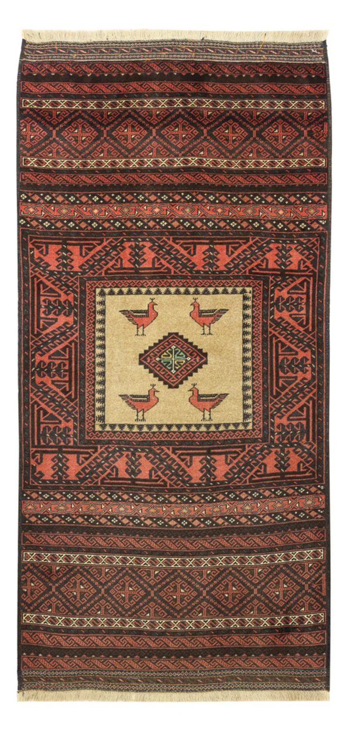 Belutsch Teppich 96x198cm - Orientteppich
