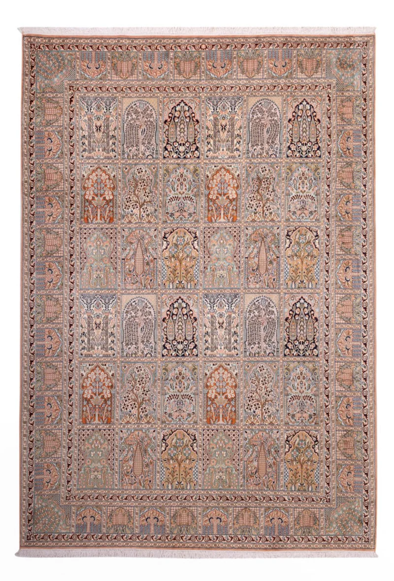 Kaschmir Seide Teppich 221x317cm - Orientteppich