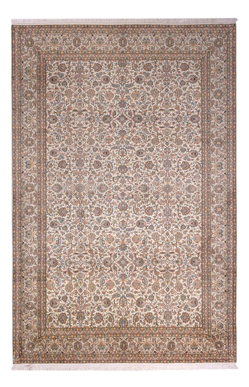 Kaschmir Seide Teppich 216x326cm - Orientteppich