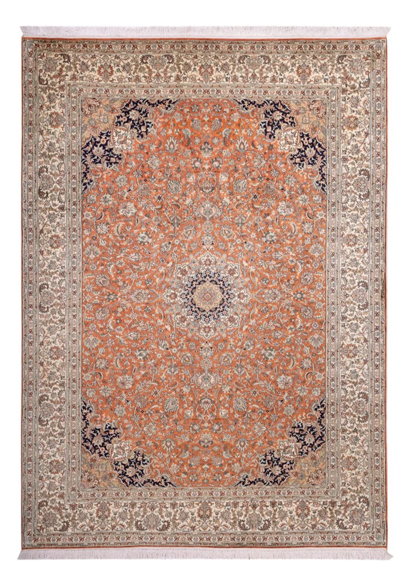 Kaschmir Seide Teppich 220x306cm - Orientteppich