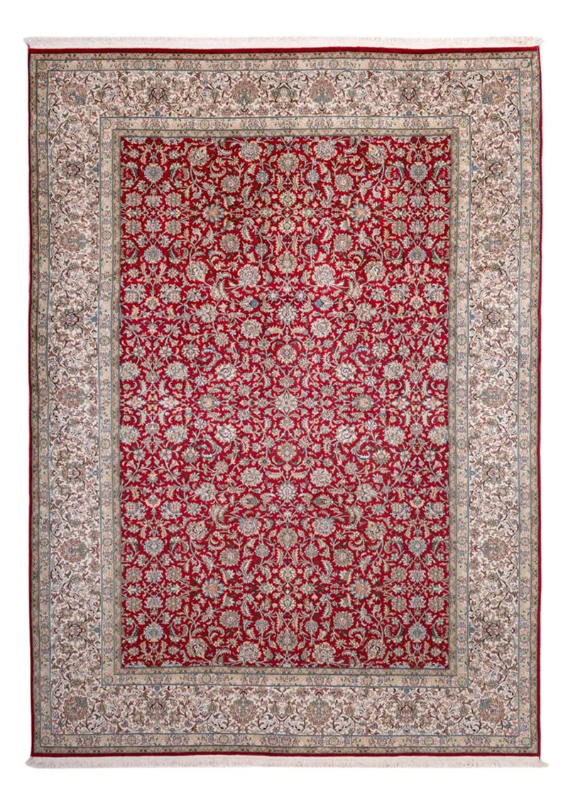 Kaschmir Seide Teppich 216x302cm - Orientteppich
