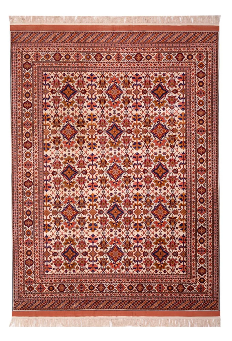 Afghan Seide Teppich 205x282cm - Orientteppich