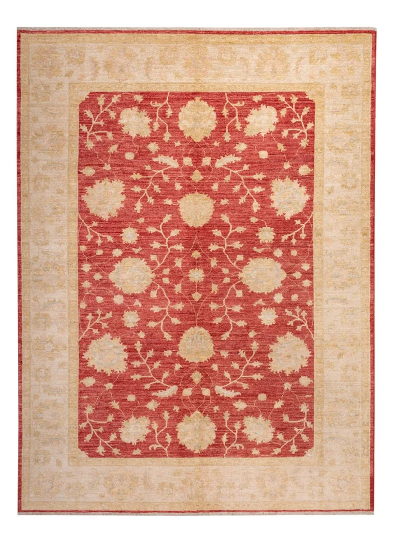 Ziegler Teppich - 207 x 291 cm - rot