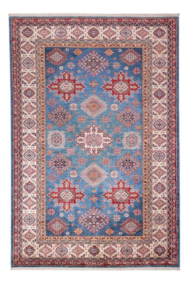 Ziegler Teppich - Kazak - 168 x 245 cm - blau