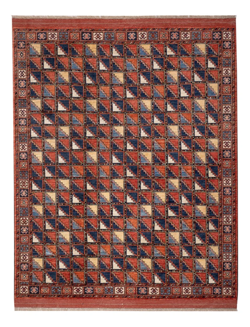 Afghan Teppich 176x215cm - Orientteppich