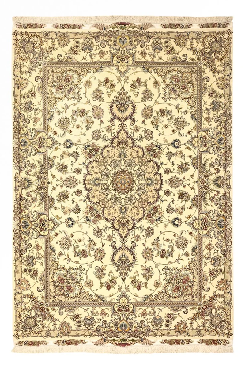 Täbriz - 50 Raj Teppich 148x219cm - Perserteppich