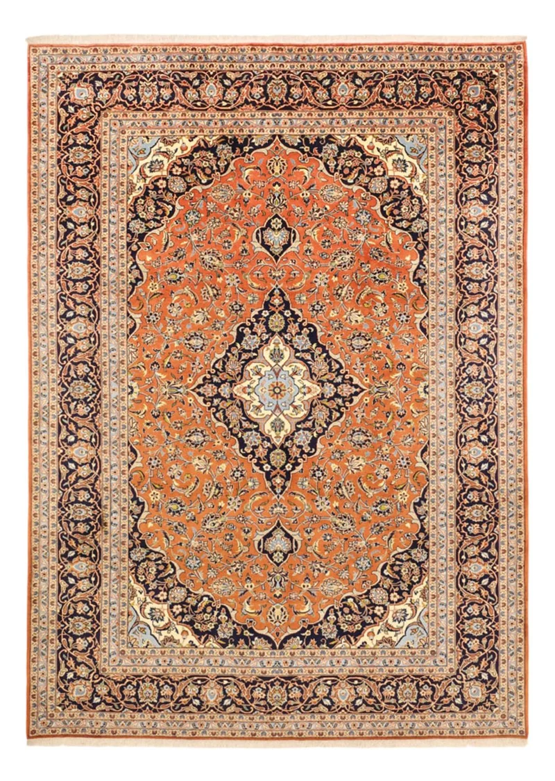 Keshan Teppich 251x347cm - Perserteppich