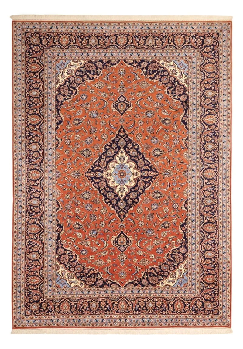 Keshan Teppich 247x343cm - Perserteppich