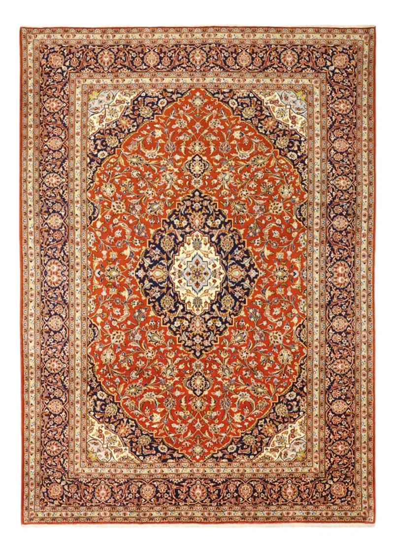 Keshan Teppich 239x332cm - Perserteppich