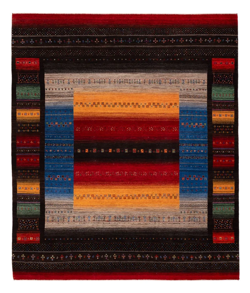 Indo Loribaft Teppich 257x304cm - Wollteppich