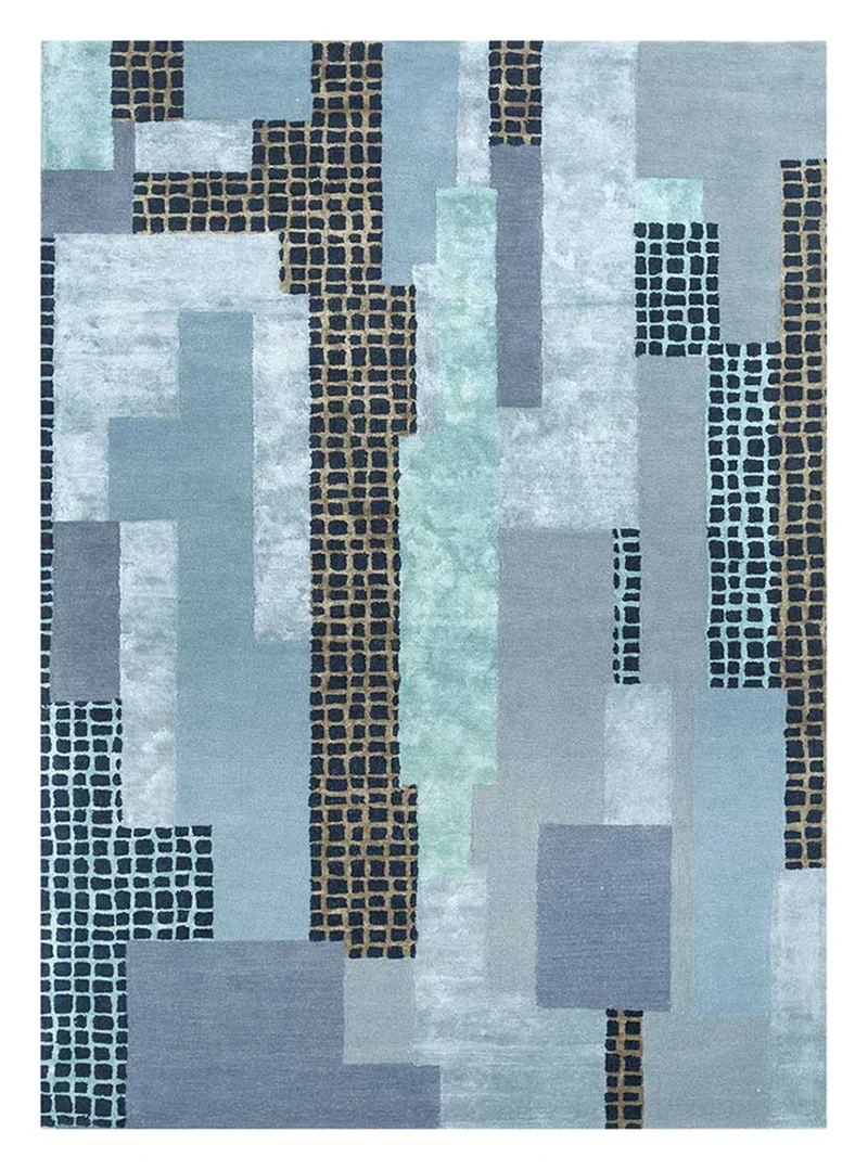 Wollteppich - 150 x 240 cm - mehrfarbig