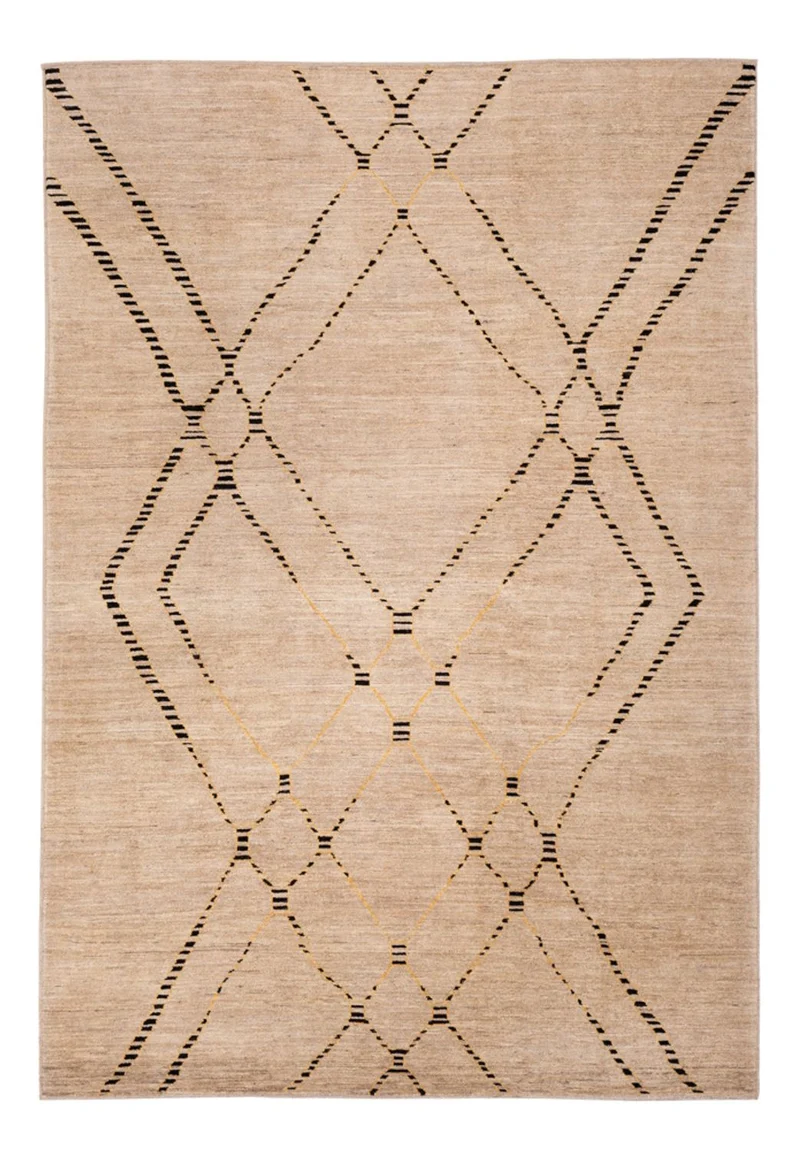 Berber Teppich 203x298cm - Wollteppich