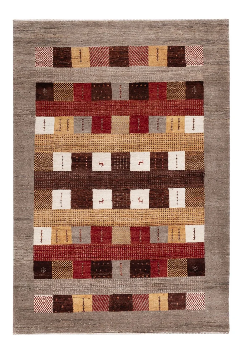Indo Loribaft Teppich 143x204cm - Wollteppich
