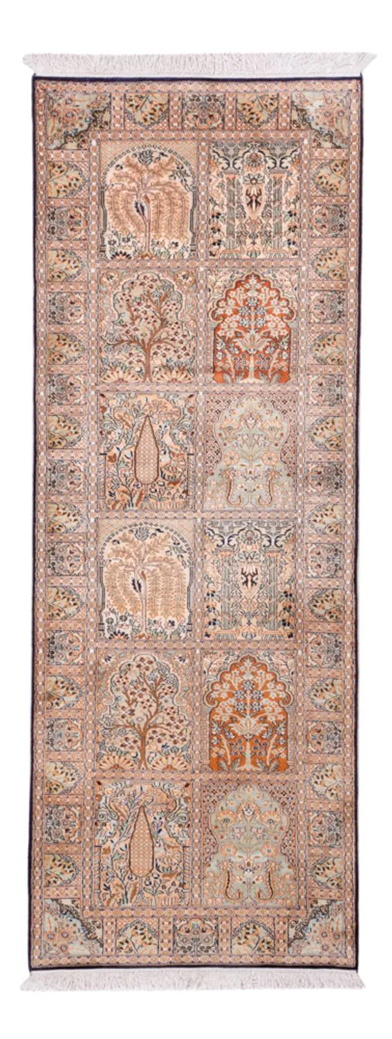 Kaschmir Seide Teppich 80x236cm - Orientteppich