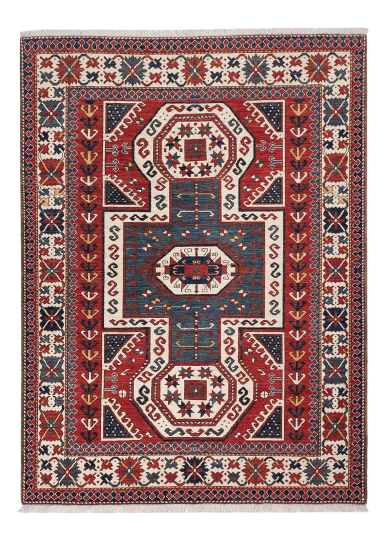 Kazak Teppich 146x198cm - Orientteppich