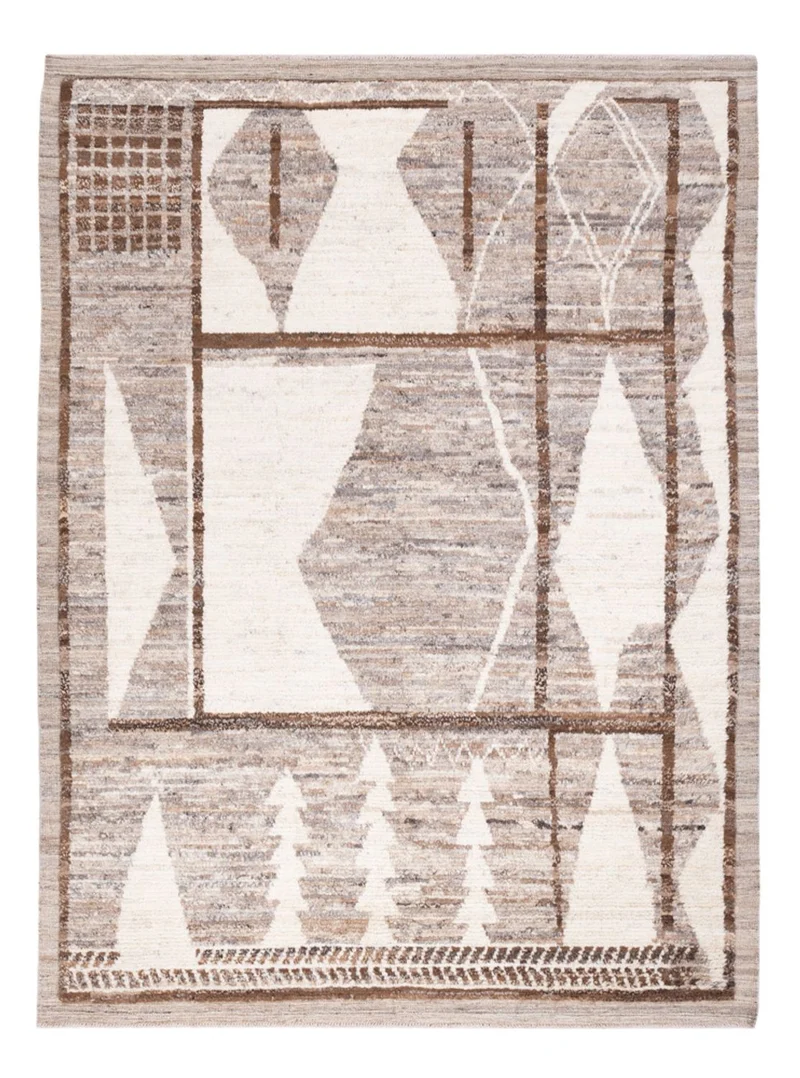 Berber Teppich 183x247cm - Wollteppich