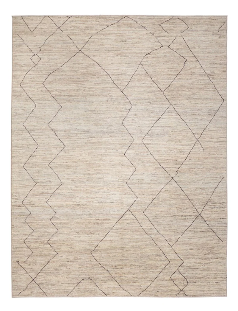 Berber Teppich 276x362cm - Wollteppich
