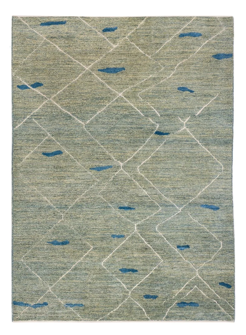 Berber Teppich 172x236cm - Wollteppich